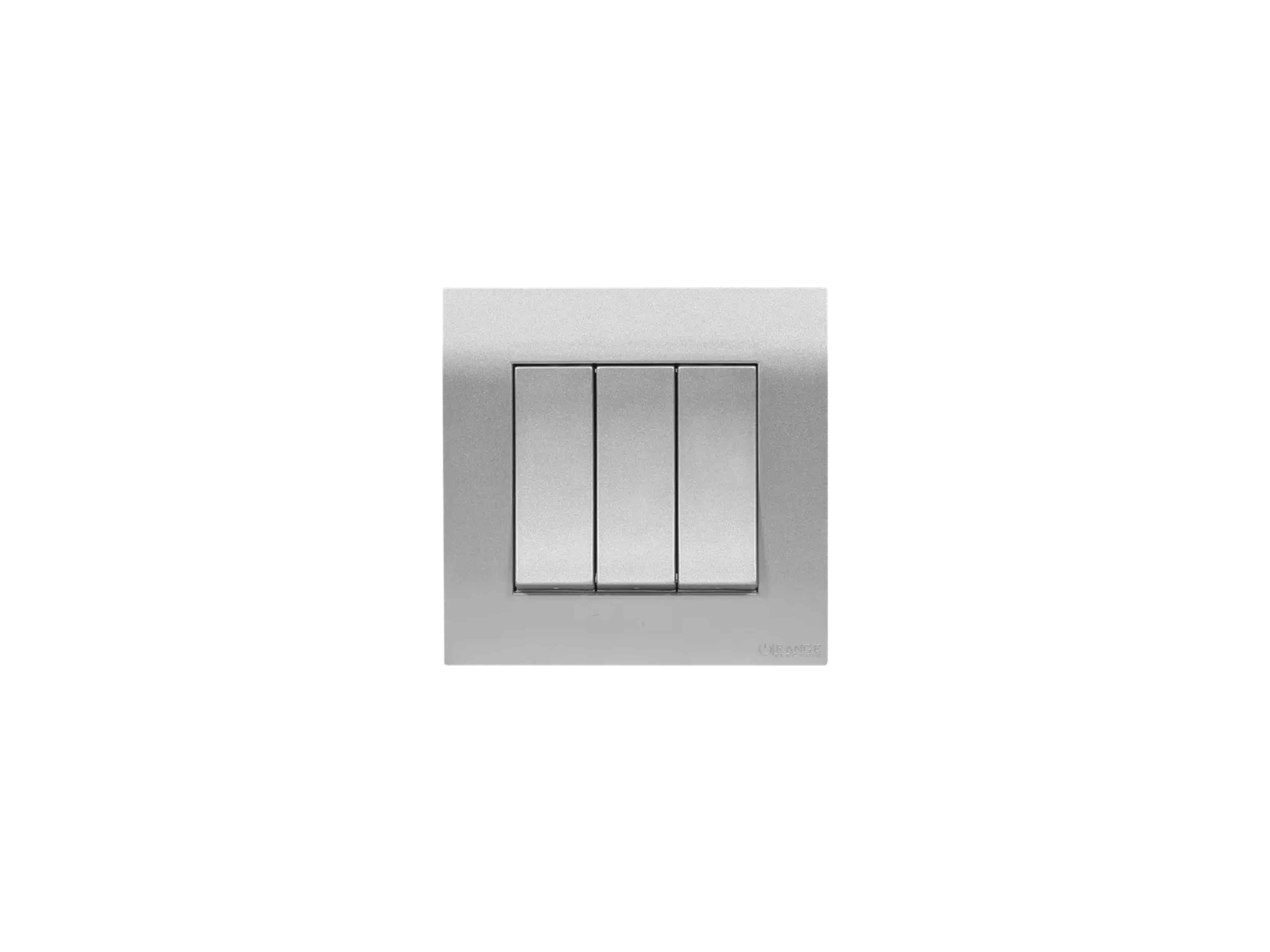 AKOYA - 3GANG 1WAY SWITCH GREY